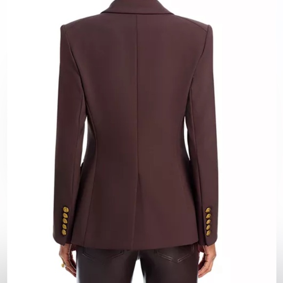 Veronica Beard Orlane Dickey Jacket in Dark Chocolate - Picture 4 of 5